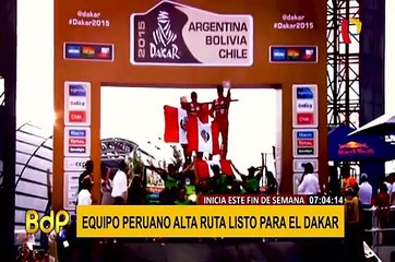 Dakar 2019: equipo peruano de alta ruta listo para rally más extremo del mundo