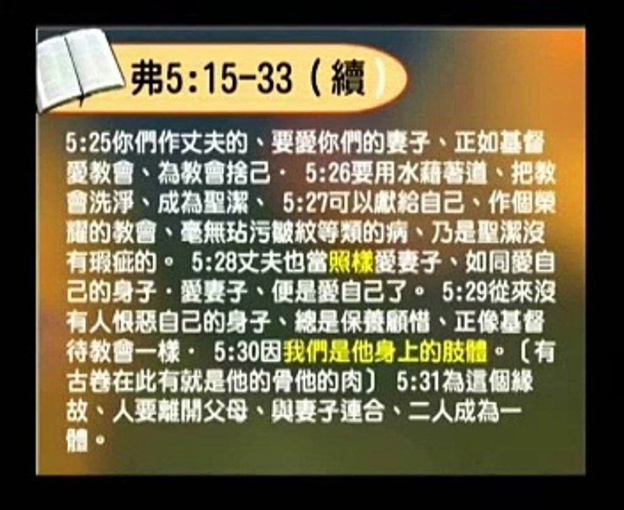 《基督徒的婚姻观》于宏洁——01圣经怎么说