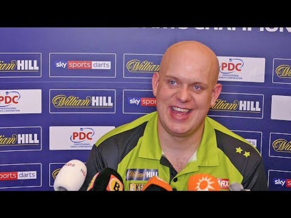 Michael van Gerwen POST MATCH PRESS CONFERENCE | 7-3 Win Over Michael Smith.