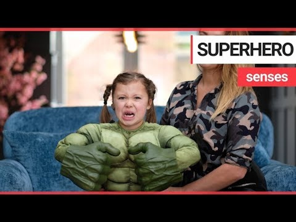 Adorable moment seven-year-old girl gets an advanced hearing aid | SWNS TV