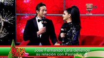 José Fernando Lara defiende su relación con Paola Farías