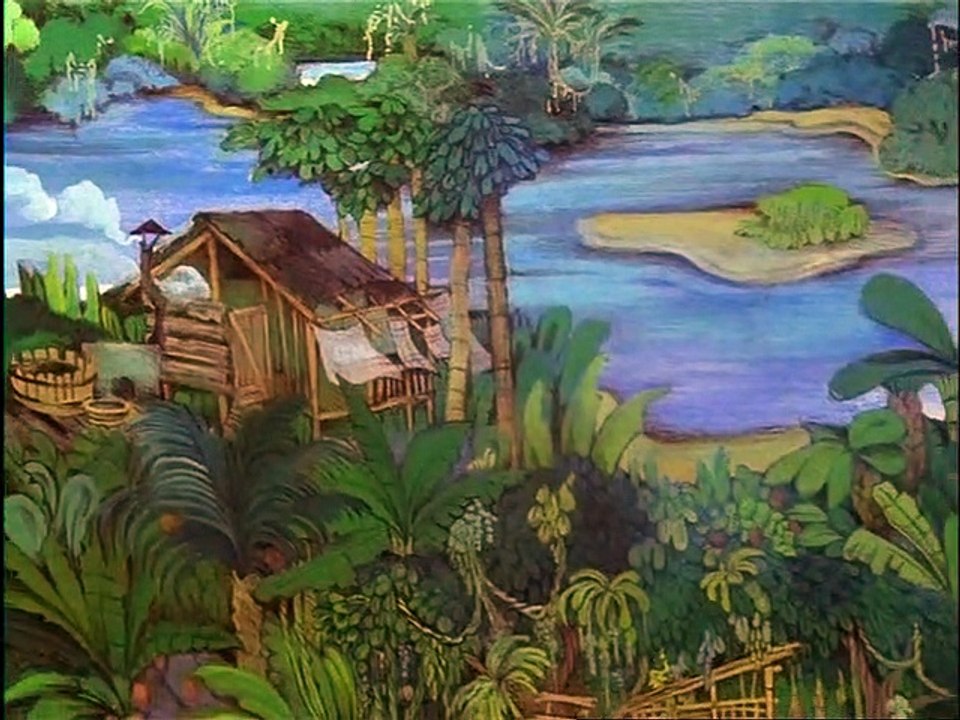 Drei Dschungeldetektive  E01 - Der Kartenklau geht um