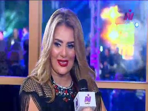 لقاء مع الفنانه رانيا محمود ياسين فى حفل تكريم نجوم الدراما 2018