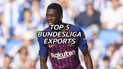 Pulisic to Chelsea the latest in Top 5 Bundesliga exports