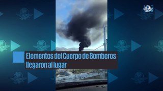 Captan incendio que se registra en fábrica de Tijuana