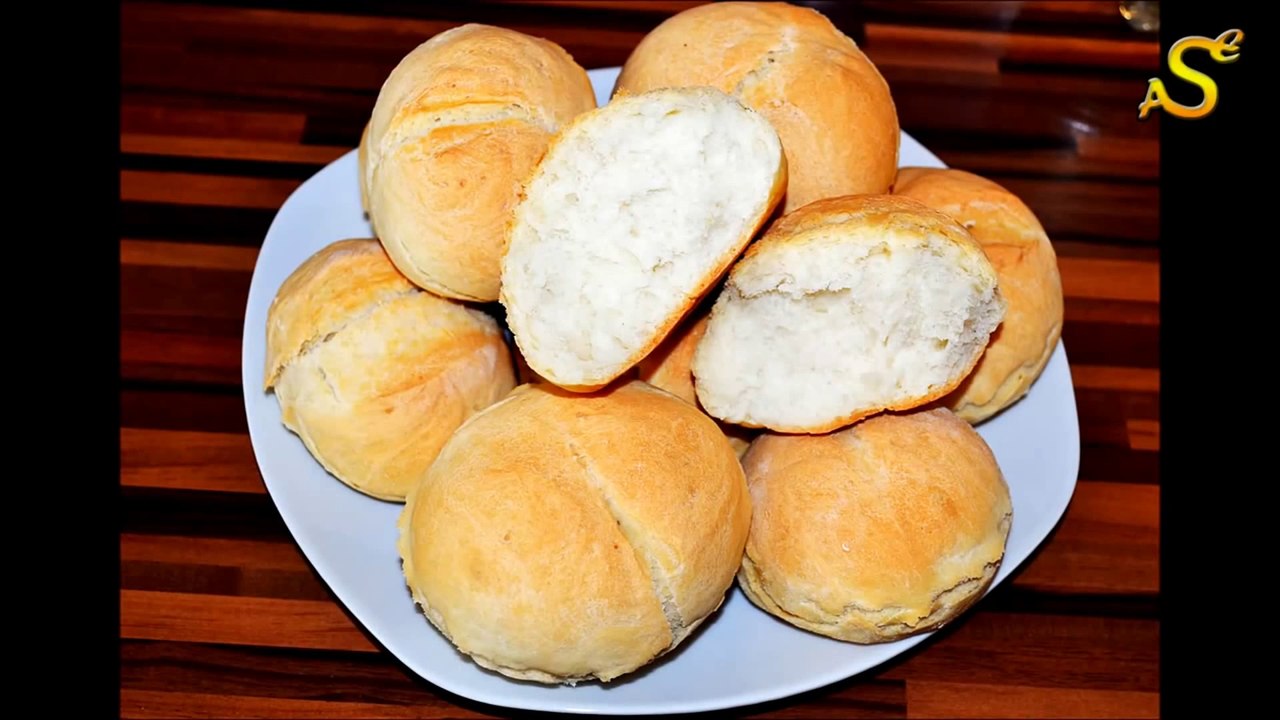 Brötchen selber machen - Sonntagsbrötchen - Sunday rolls German