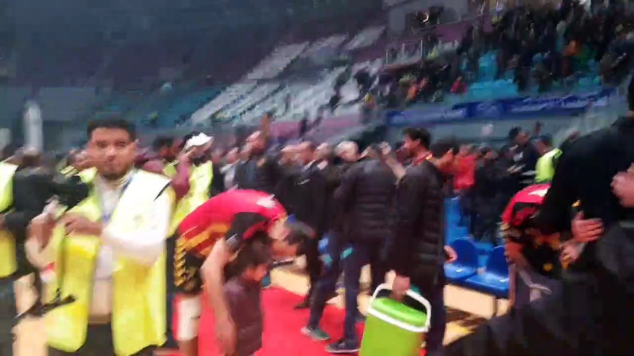 الترجي يفوز بالسوبر فرحة اللاعبين Espérance Sportive de Tunis 2018