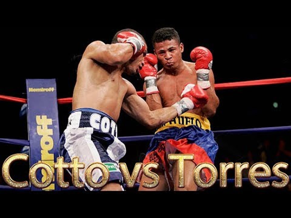 Miguel Cotto vs Ricardo Torres (Highlights)