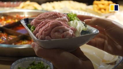 Intriguing innards in Chinese hotpot