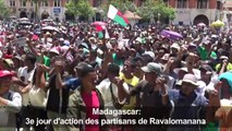 Madagascar: 3e jour d'action des partisans de Ravalomanana