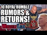 10 Biggest WWE Royal Rumble 2019 RUMORS, RETURNS & SURPRISES! | WrestleTalk