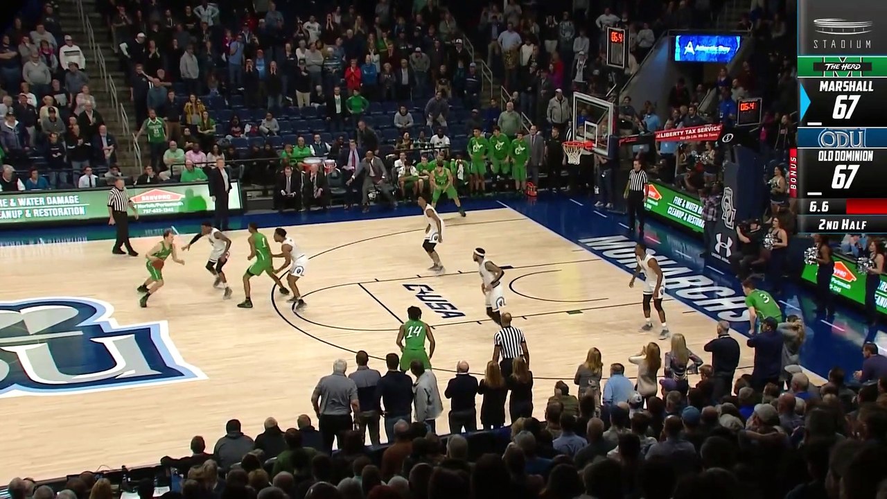 Marshall Stuns Old Dominion With Last-Second 3-Pointer