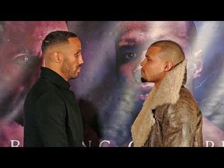 James DeGale vs. Chris Eubank Jr FACE TO FACE in London