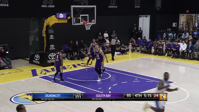 Deonte Burton (23 points) Highlights vs. South Bay Lakers