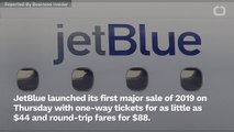 JetBlue Is Selling $44 One-Way Tickets For 2 Days Only