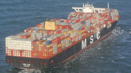 'هدایای آب‌آورده'؛ سقوط بیش از ۲۵۰ کانتینر کشتی باربری در ساحل هلند