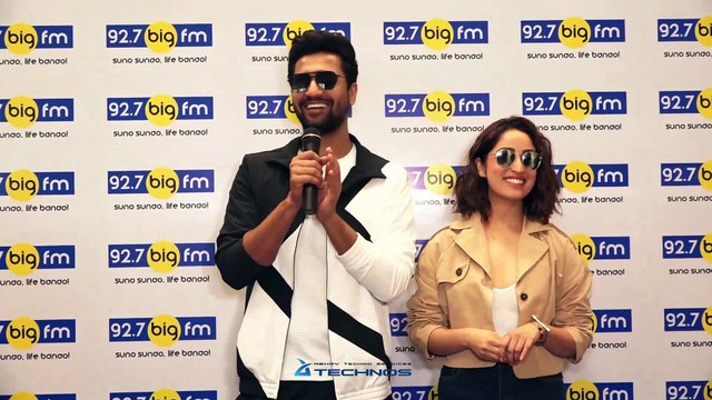 ‘URI’ Promotion With Yami Gautam & Vicky Kaushal At 92.7 Big Fm