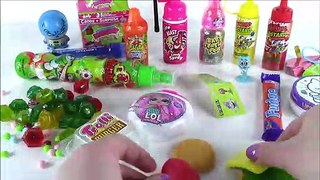 A Lot of New CANDY 2! RingPOP Gummy GEMS! Ketchup & Mustard SQUEEZE CANDY! Giant