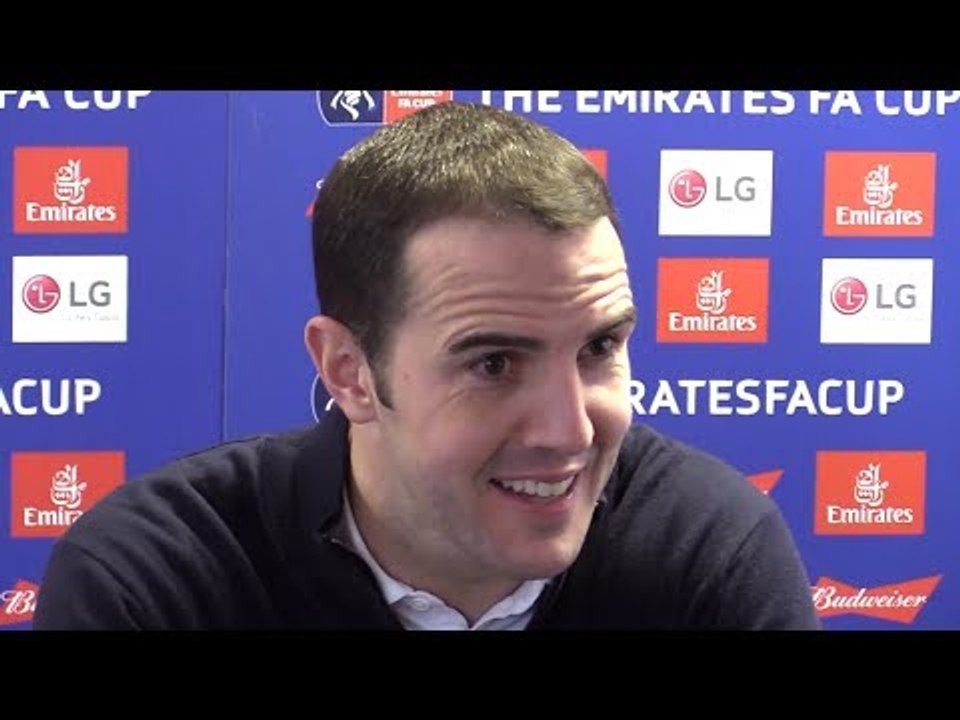 John O'Shea Full Pre-Match Press Conference - Manchester United v Reading - FA Cup