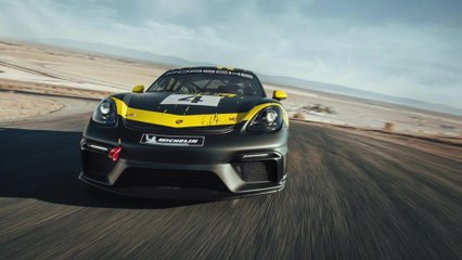 Neuer Porsche 718 Cayman GT4 Clubsport mit Biofaser-Karosserieteilen