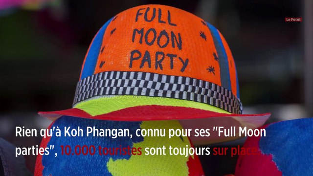 Thaïlande : des centaines de touristes bloqués avant la tempête Pabuk