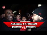 Arsenal 4-1 Fulham | The Banners Are Coming KROENKE OUT!! (Troopz)