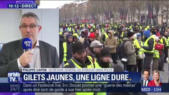 Le secrétaire général d'Unsa Police affirme qu'ils n'ont pas les consignes pour la manifestation de demain à Paris