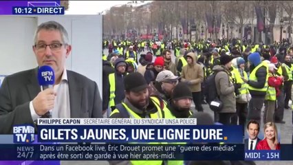 Le secrétaire général d'Unsa Police affirme "qu'ils n'ont pas les consignes" pour la manifestation de demain à Paris