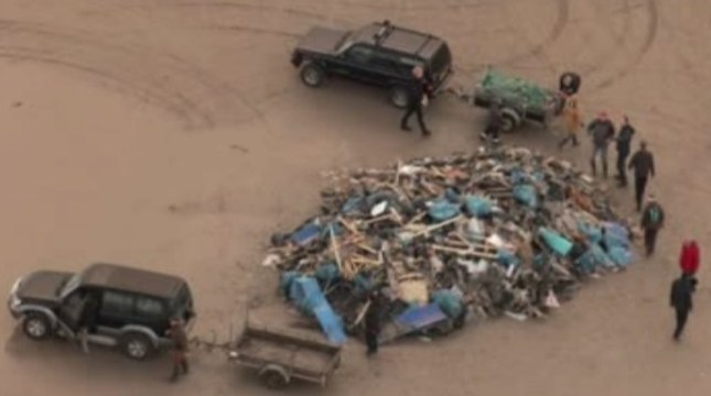 Pollution des côtes aux Pays-Bas