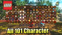 The LEGO Ninjago Movie Videogame - All 101 Characters Unlocked (Character Grid)