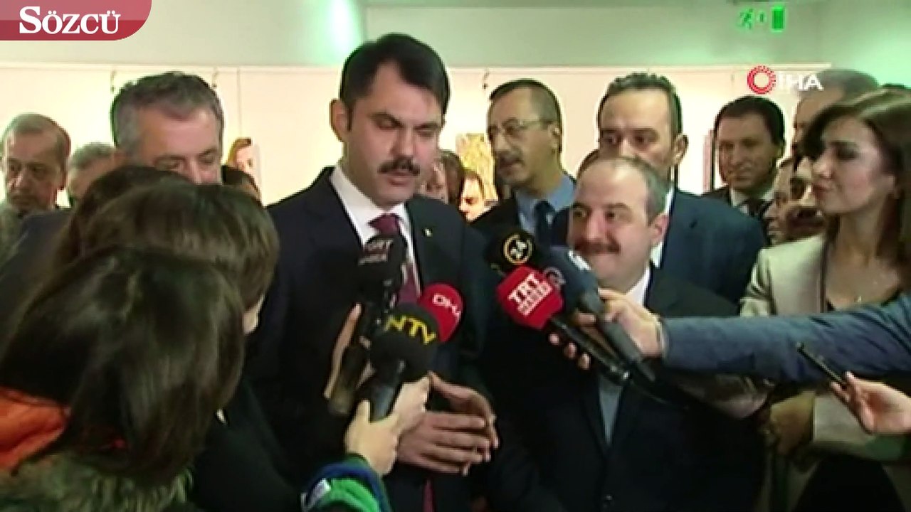 Bakan Kurum'dan poşette reklam tartışmalarına yanıt