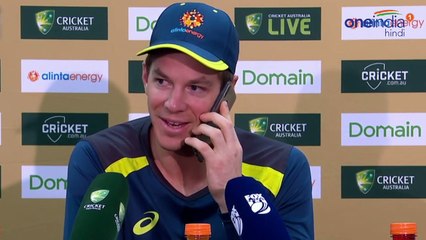 India Vs Australia: Tim Paine lightened the mood with a hilarious phone call gag | वनइंडिया हिंदी