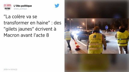 Des Gilets jaunes écrivent une lettre ouverte à Macron et annoncent un acte VIII samedi