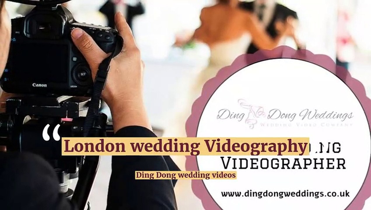 London wedding Videography
