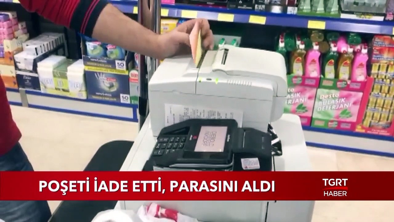 Poşeti İade Etti, Parasını Geri Aldı! O Vatandaşa TGRT Haber Ulaştı...