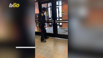 Police Flip When Squirrel Tries to Enter Station in Hilarious Video