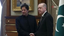 Cumhurbaşkanı Erdoğan, Pakistan Başbakanı Khan'ı Kabul Etti