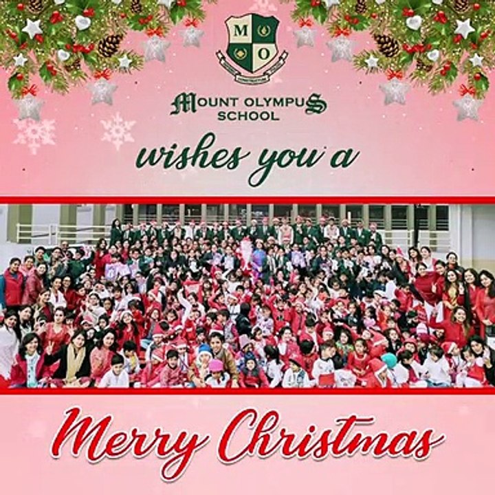 Mount Olympus School Wishes you a Merry Christmas