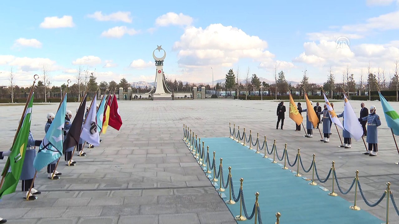 Cumhurbaşkanı Erdoğan, Pakistan Başbakanı Han ile Cumhurbaşkanlığı Külliyesi'nde bir araya geldi - ANKARA