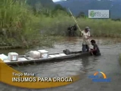 INSUMOS PARA DROGA - TINGO MARIA