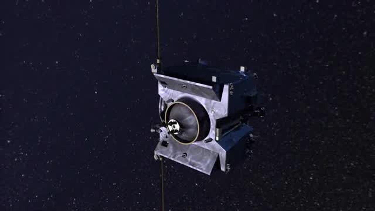 Animation of OSIRIS-REx Robotic Arm Operations