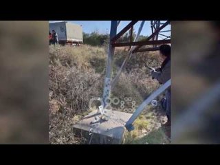 Ora News - Fushë Krujë, hidhet në erë shtylla e tensionit të lartë Tiranë2- Podgoricë