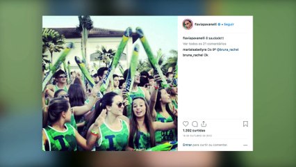 Flavia Pavanelli perdeu mala durante viagem e foi trollada (2018)