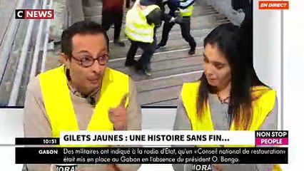 Les gilets jaunes en plateau dans "Morandini Live" refusent de condamner le boxeur qui a attaqué les forces de l'ordre - VIDEO