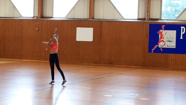 Chorégraphies de twirling bâton à Pont-à-Mousson