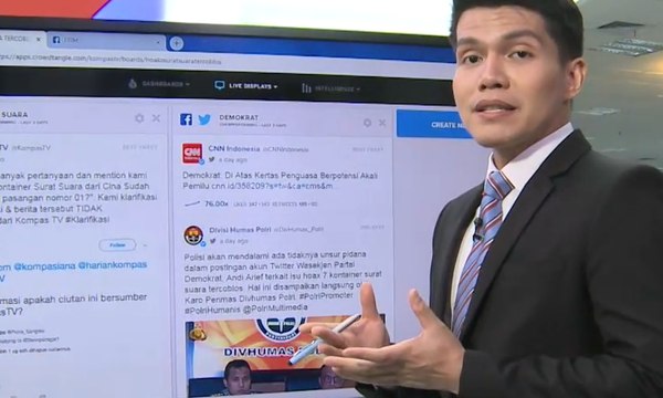 Hoaks Surat Suara Tercoblos Jadi Perbincangan Warganet