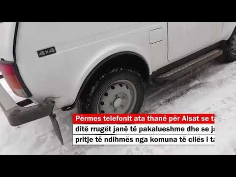 Banorët e rethinës së Shkupit Cërni Vërvit të bllokuar prej ditësh nga bora