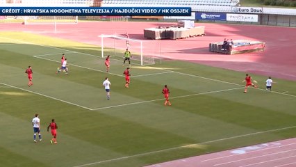 Domagoj Bradaric, le défenseur buteur de l'Hajduk Split