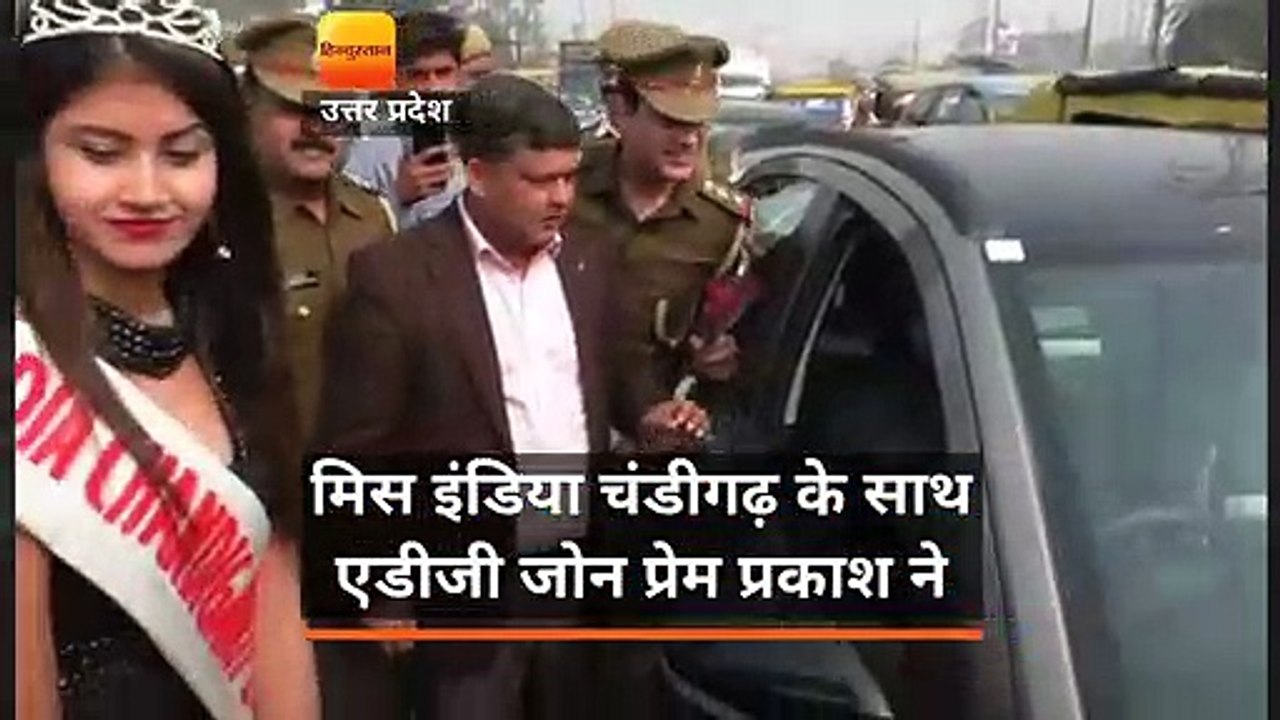 बरेली की सड़कों पर उतरी मिस इंडिया, कहा ट्रैफिक...