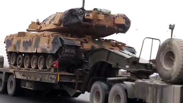 Suriye sınırına askeri sevkiyat - GAZİANTEP